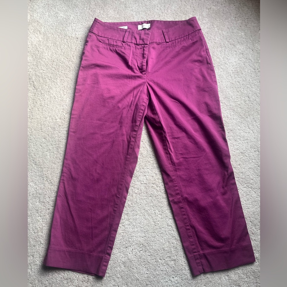 LOFT Magenta Capris